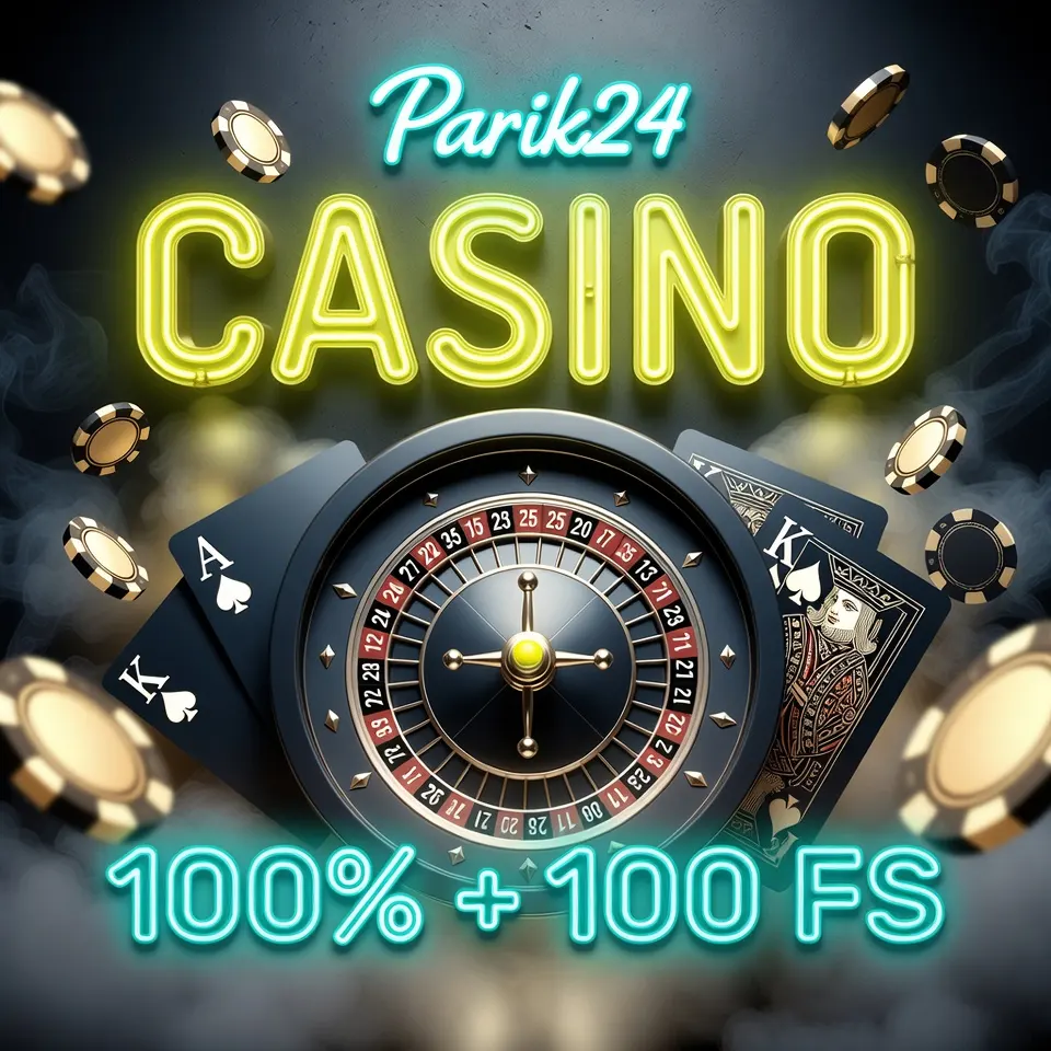 Казино Парик 24 Геймс — бонус 100% до 50000₴ и 100 фриспинов