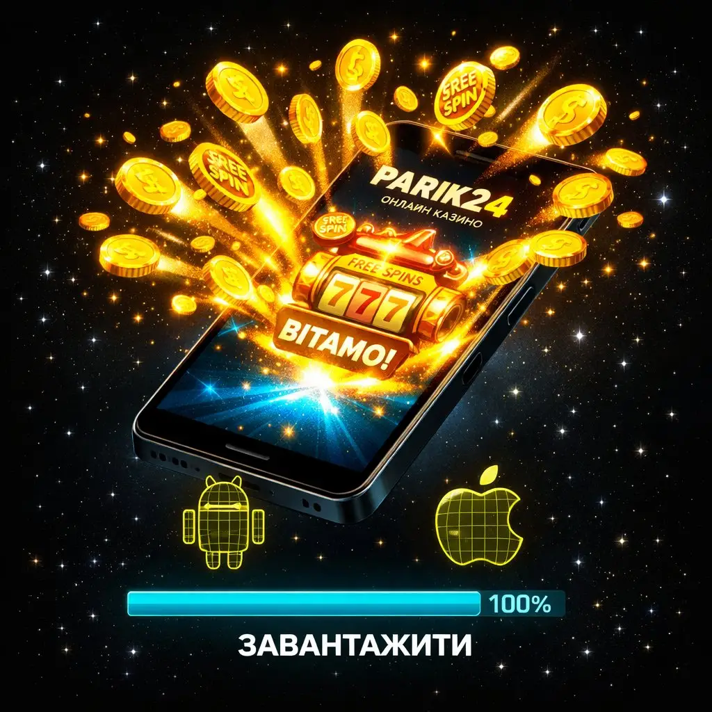 Завантаж додаток Парік24 Геймс — бонус 50000₴ у смартфоні