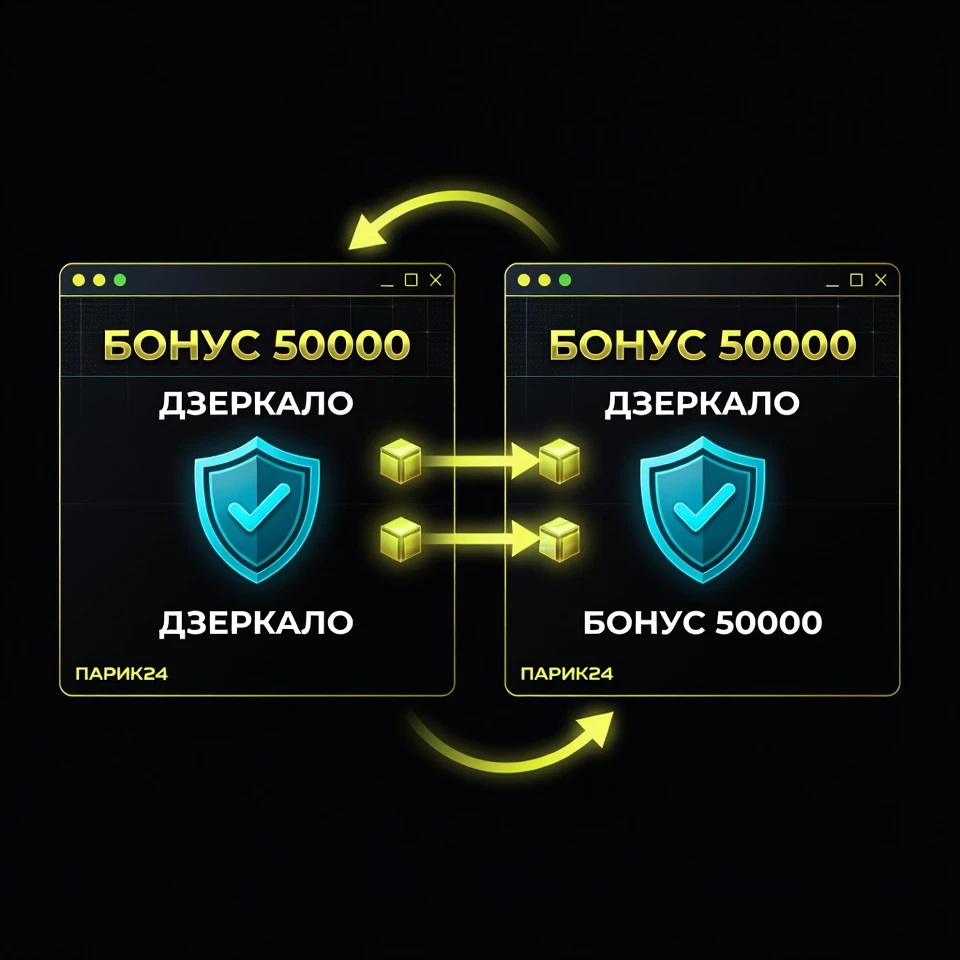 Дзеркало Парік24 Геймс — доступ до бонусу через альтернативне посилання