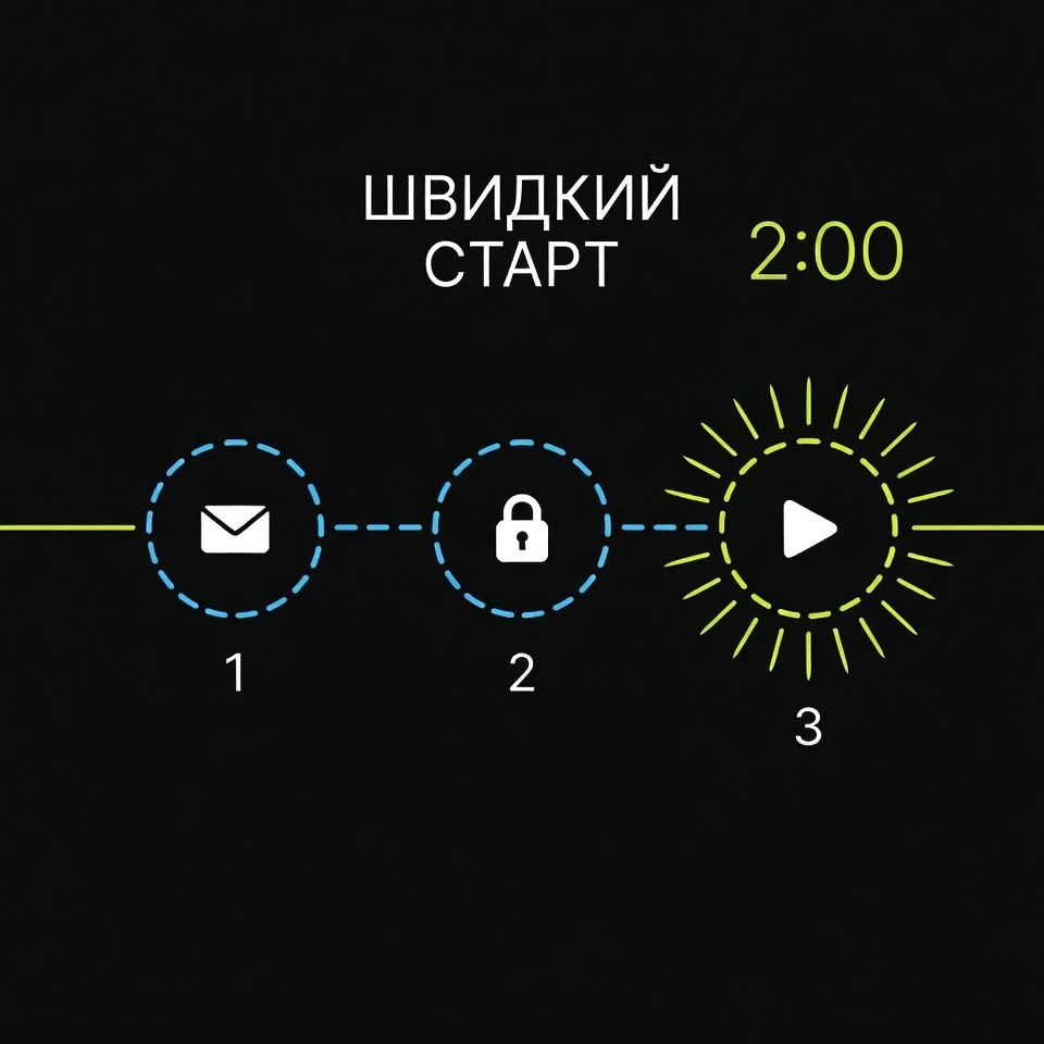Швидка реєстрація Парік24 Геймс — акаунт за 2 хвилини